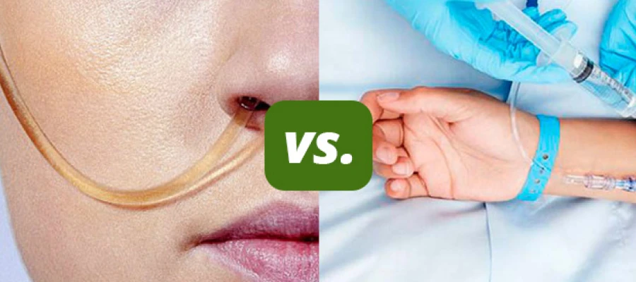 Nutrição Enteral e Parenteral, qual a diferença